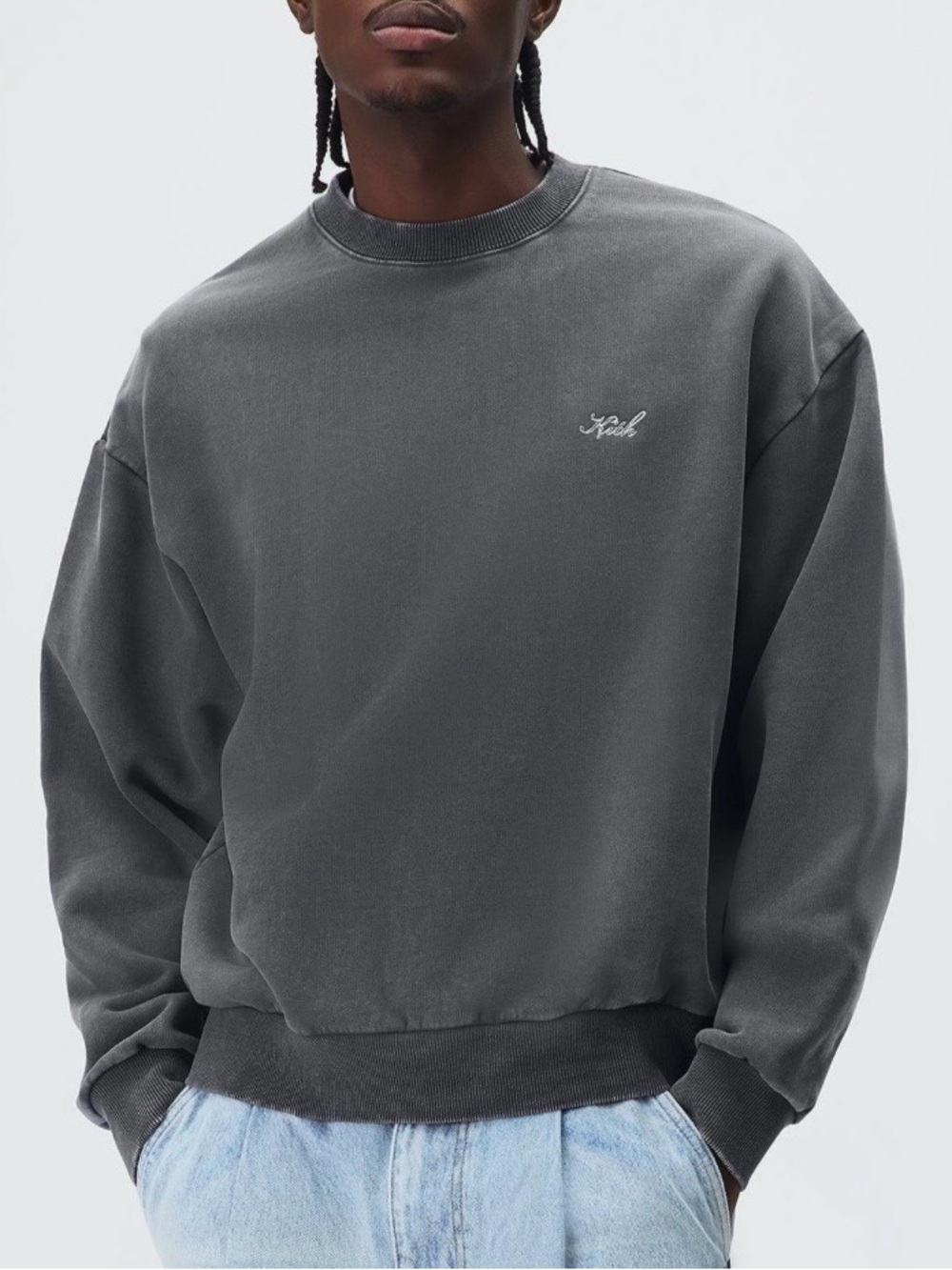 Kith Garment Dyed Nelson Crewneck Sweatshirt